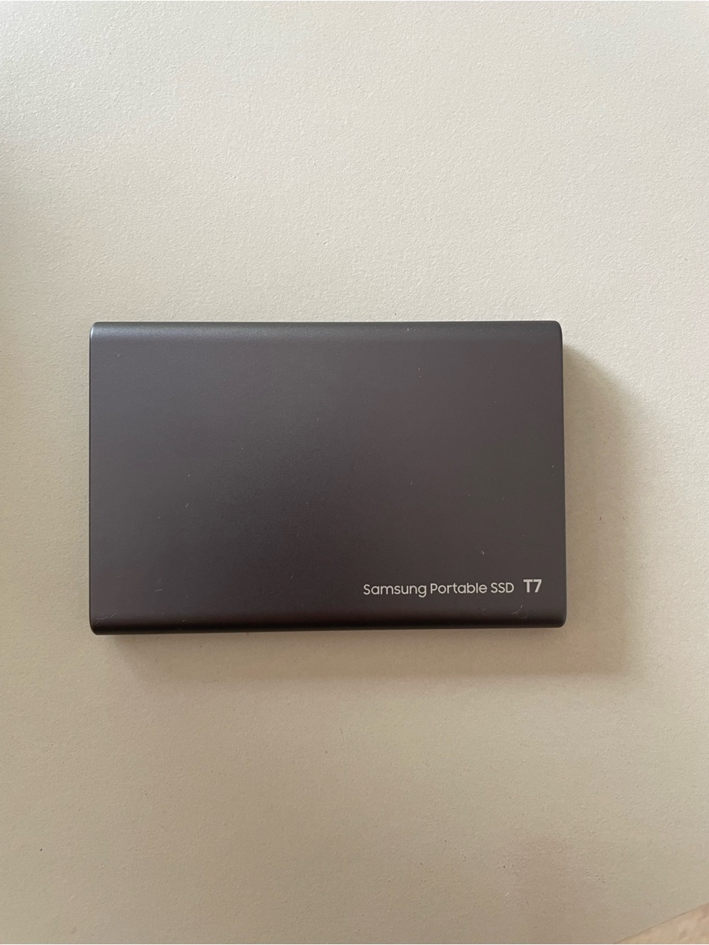 Samsung Portable SSD T7 - Charcoal Titan Gray MU - PC1T0T